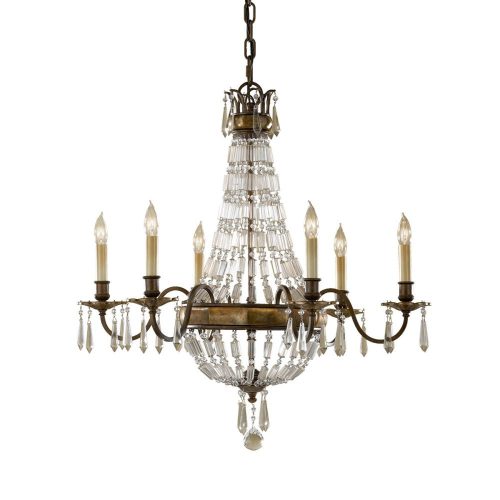 Elstead BELLINI bronze chandelier