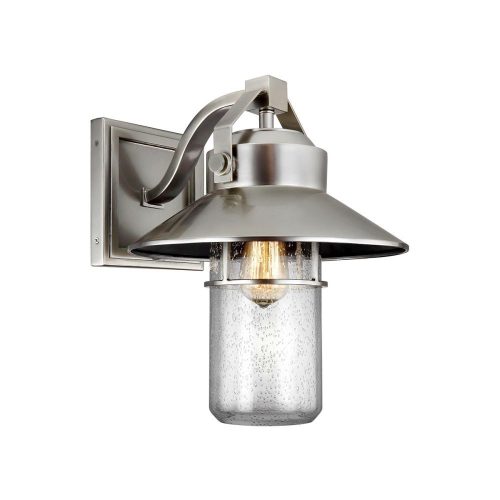 Elstead Boynton chrome outdoor wall lamp