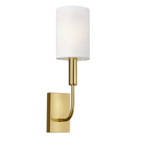 Elstead Brianna copper wall lamp