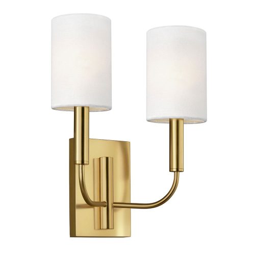 Elstead Brianna copper wall lamp