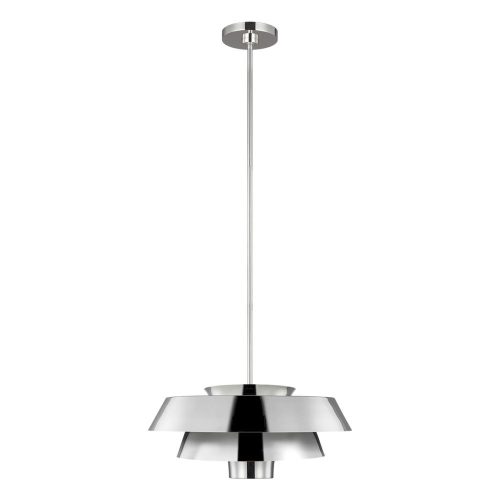 Elstead Brisbin chrome pendant