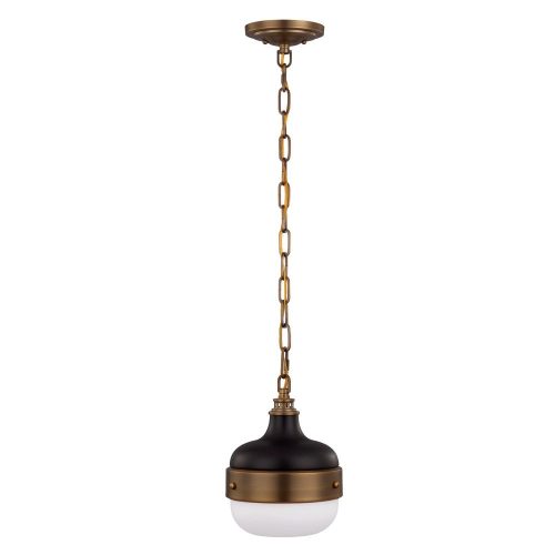 Elstead Cadence black pendant