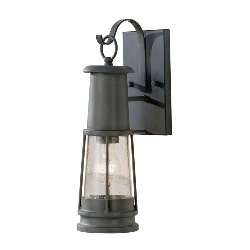 Elstead CHELSEA HARBOR gray outdoor wall lamp