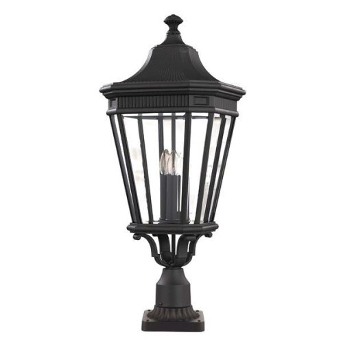 Elstead COTSWOLD LANE black outdoor floor lamp