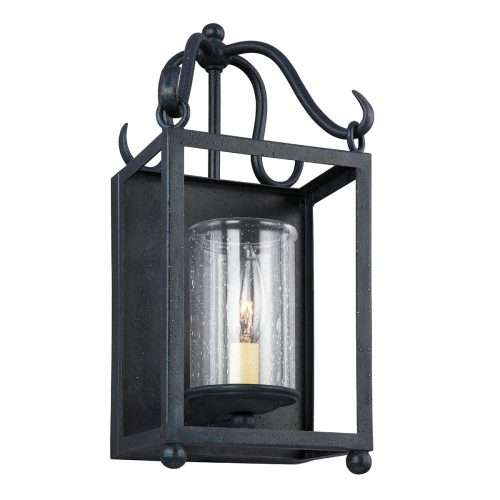 Elstead Declaration black wall lamp