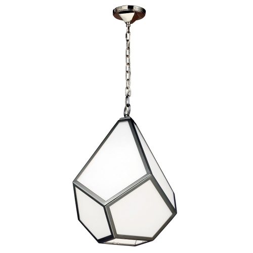 Elstead DIAMOND chrome pendant