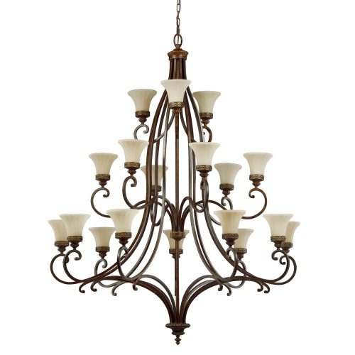 Elstead DRAWING ROOM bronze chandelier