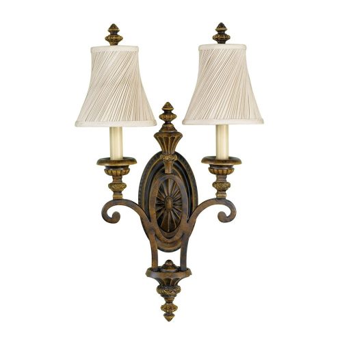 Elstead Drawing Room brown wall lamp