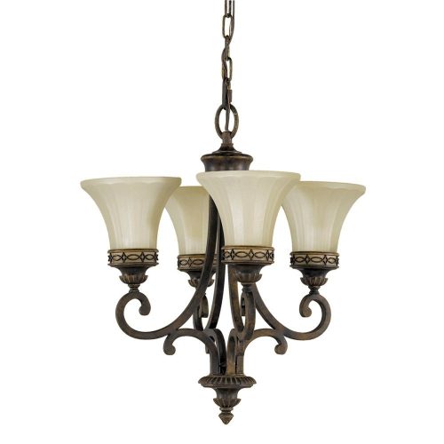 Elstead DRAWING ROOM bronze chandelier