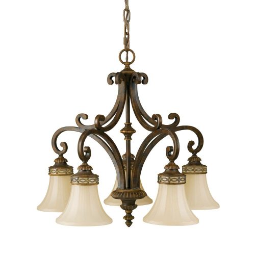 Elstead DRAWING ROOM bronze chandelier