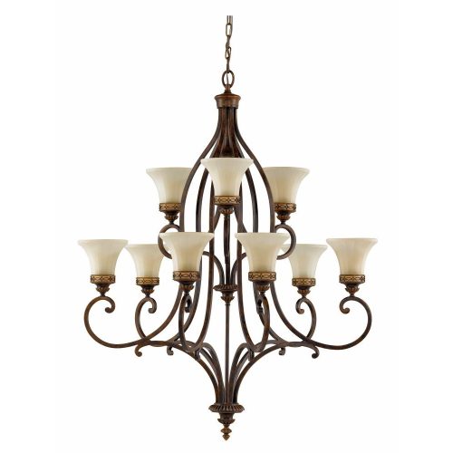 Elstead DRAWING ROOM bronze chandelier