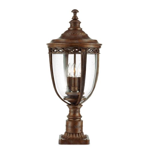 Elstead ENGLISH BRIDLE bronze outdoor floor lamp