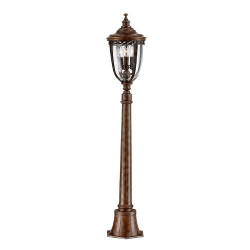 Elstead ENGLISH BRIDLE bronze outdoor floor lamp