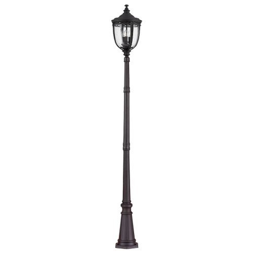 Elstead ENGLISH BRIDLE black outdoor floor lamp