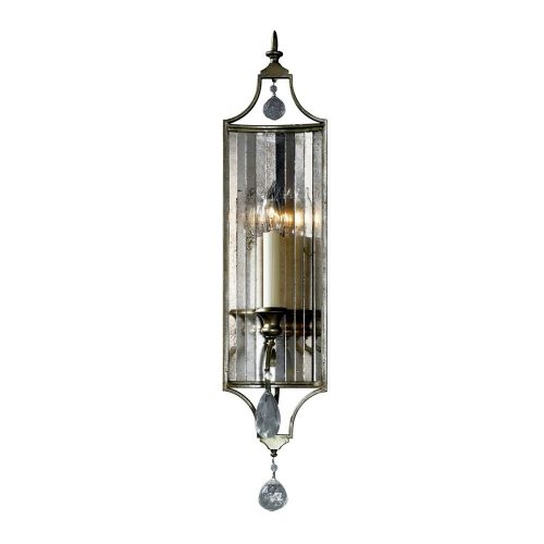 Elstead GIANNA silver wall lamp