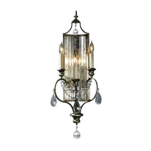 Elstead GIANNA silver wall lamp