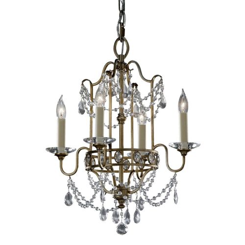 Elstead GIANNA silver chandelier