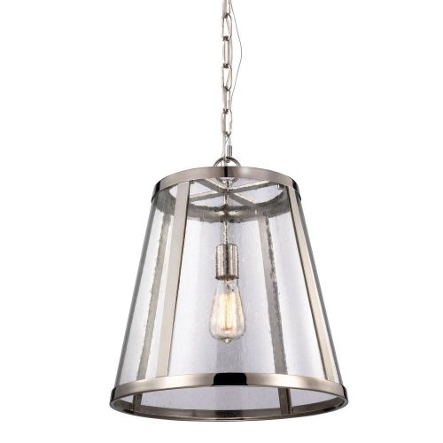 Elstead HARROW chrome pendant