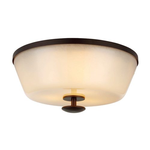 Elstead Huntley bronze ceiling lamp