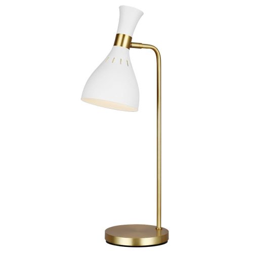 Elstead Joan white table lamp