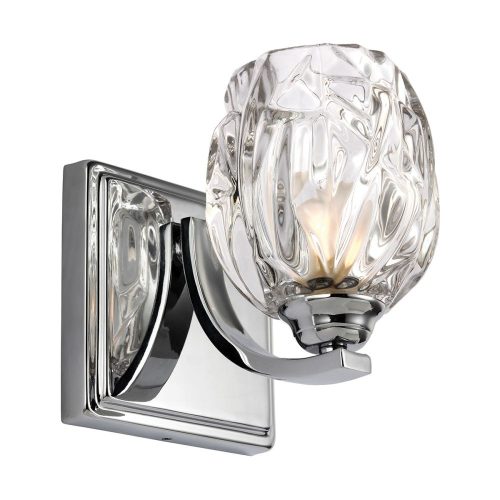 Elstead Kalli chrome wall lamp