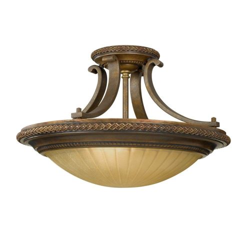 Elstead KELHAM HALL bronze ceiling lamp