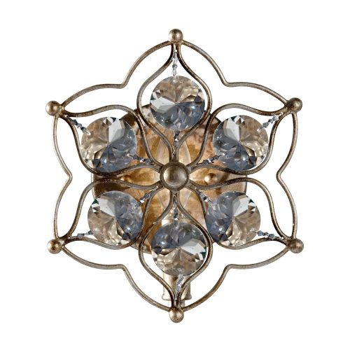 Elstead LEILA silver wall lamp