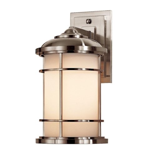 Elstead Lighthouse chrome outdoor wall lamp