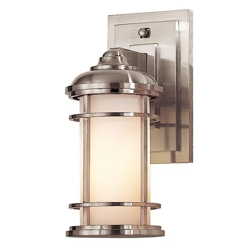 Elstead Lighthouse chrome outdoor wall lamp