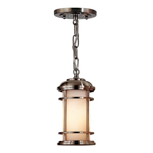 Elstead Lighthouse chrome outdoor pendant