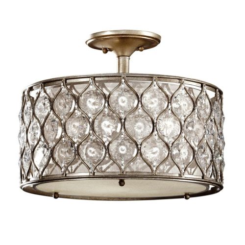 Elstead LUCIA silver ceiling lamp