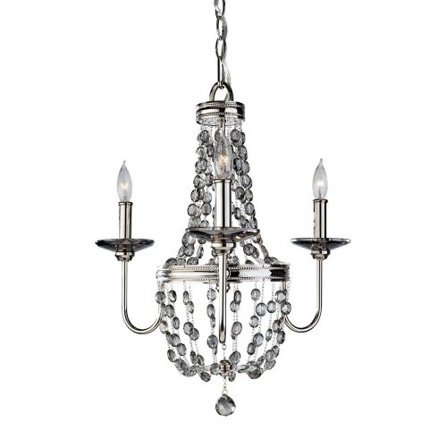 Elstead Malia chrome chandelier