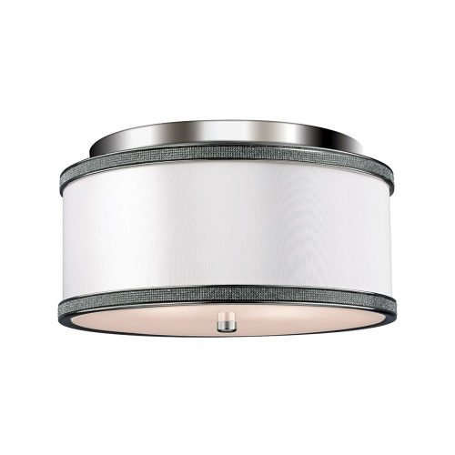 Elstead Pave chrome ceiling lamp