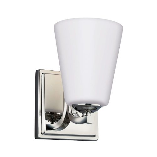 Elstead Pave chrome wall lamp