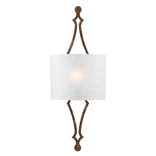 Elstead Tilling gold wall lamp