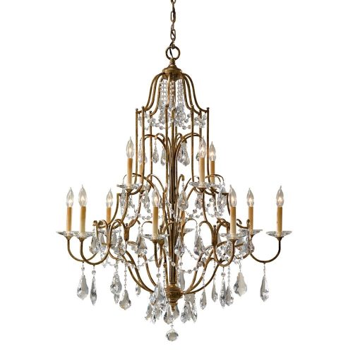 Elstead VALENTINA bronze chandelier