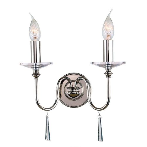 Elstead FINSBURY PARK chrome wall lamp