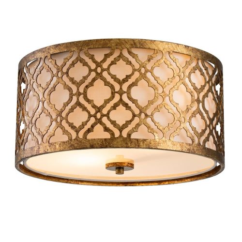 Elstead Arabella gold ceiling lamp