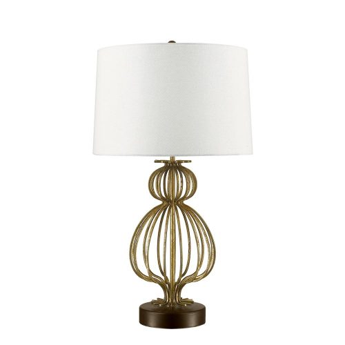 Elstead Lafitte gold table lamp