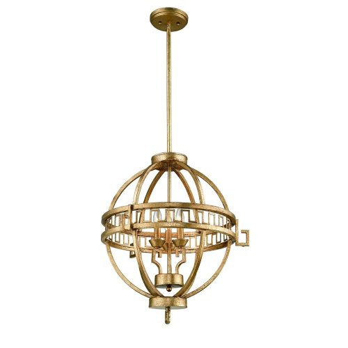 Elstead Lemuria gold pendant