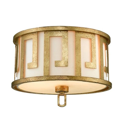 Elstead Lemuria gold ceiling lamp