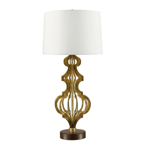 Elstead Octavia gold table lamp