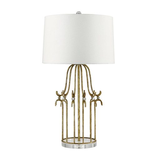 Elstead Stella gold table lamp