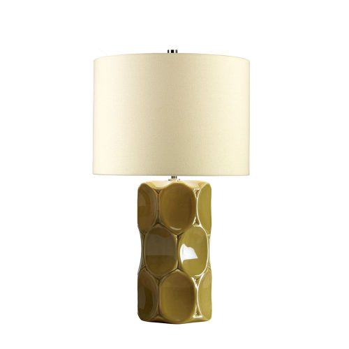 Elstead Green Retro green table lamp