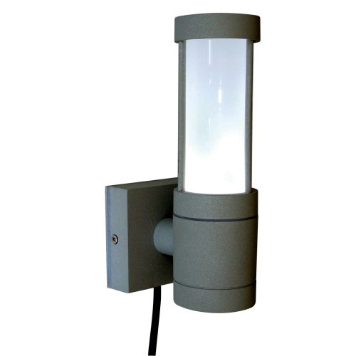 Elstead Beta silver outdoor wall lamp