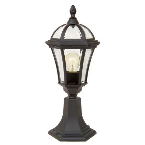 Elstead LEDBURY black outdoor floor lamp