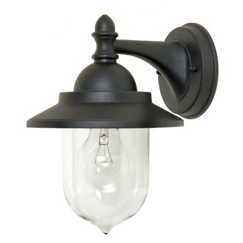 Elstead SANDOWN black outdoor wall lamp