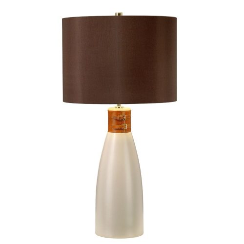 Elstead Hammersmith cream table lamp