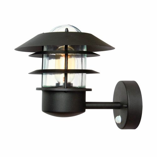 Elstead Helsingor black outdoor wall lamp