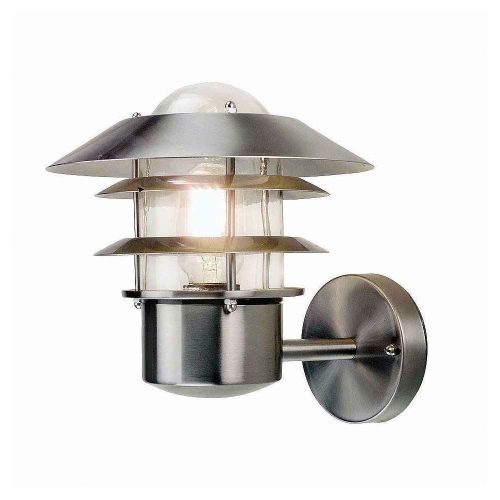 Elstead Helsinki chrome outdoor wall lamp